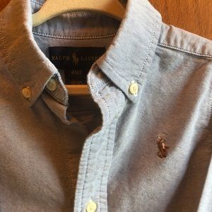 Ralph Lauren blue Oxford shirt